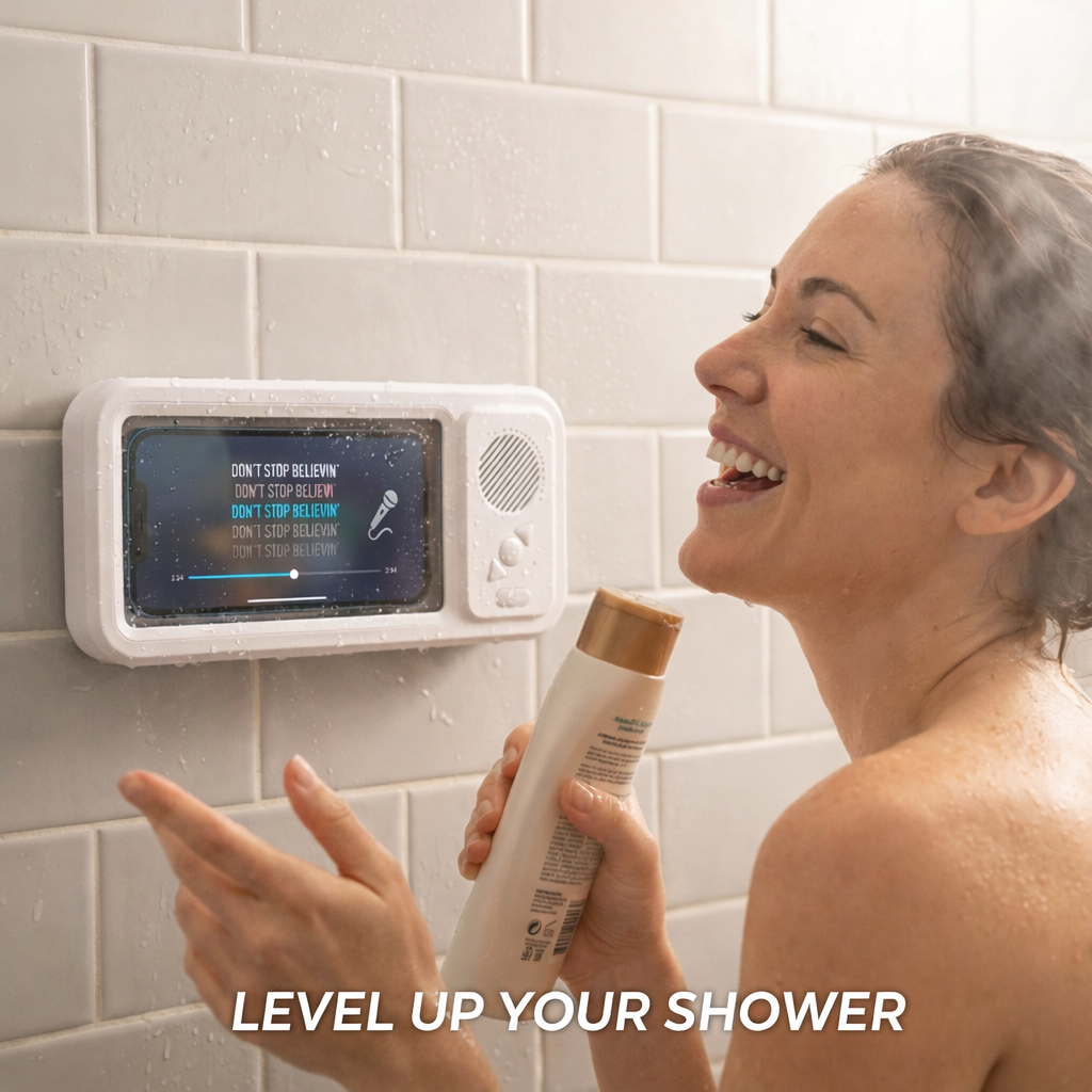 Waterproof Bluetooth-compatible Speaker For Shower
